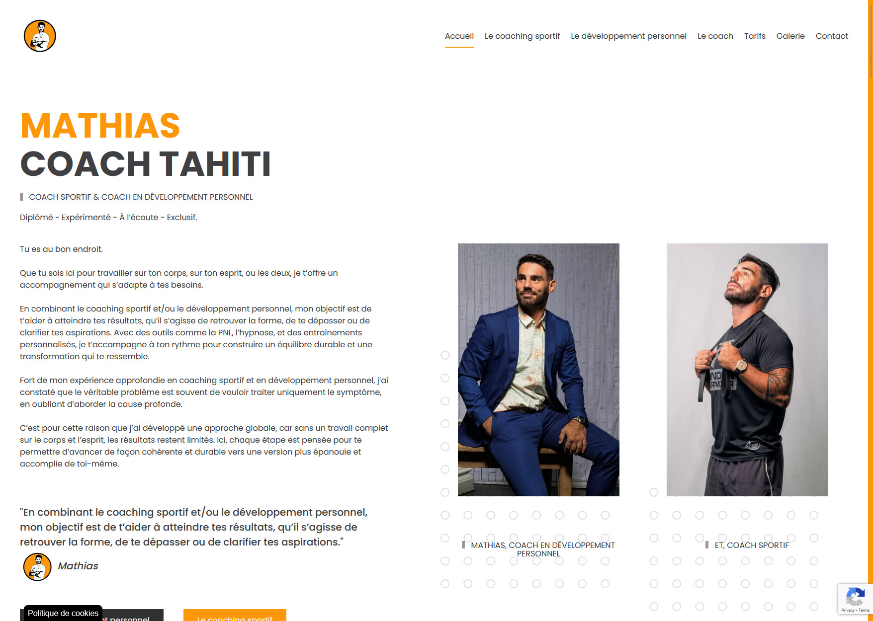 Mathias Coach Tahiti